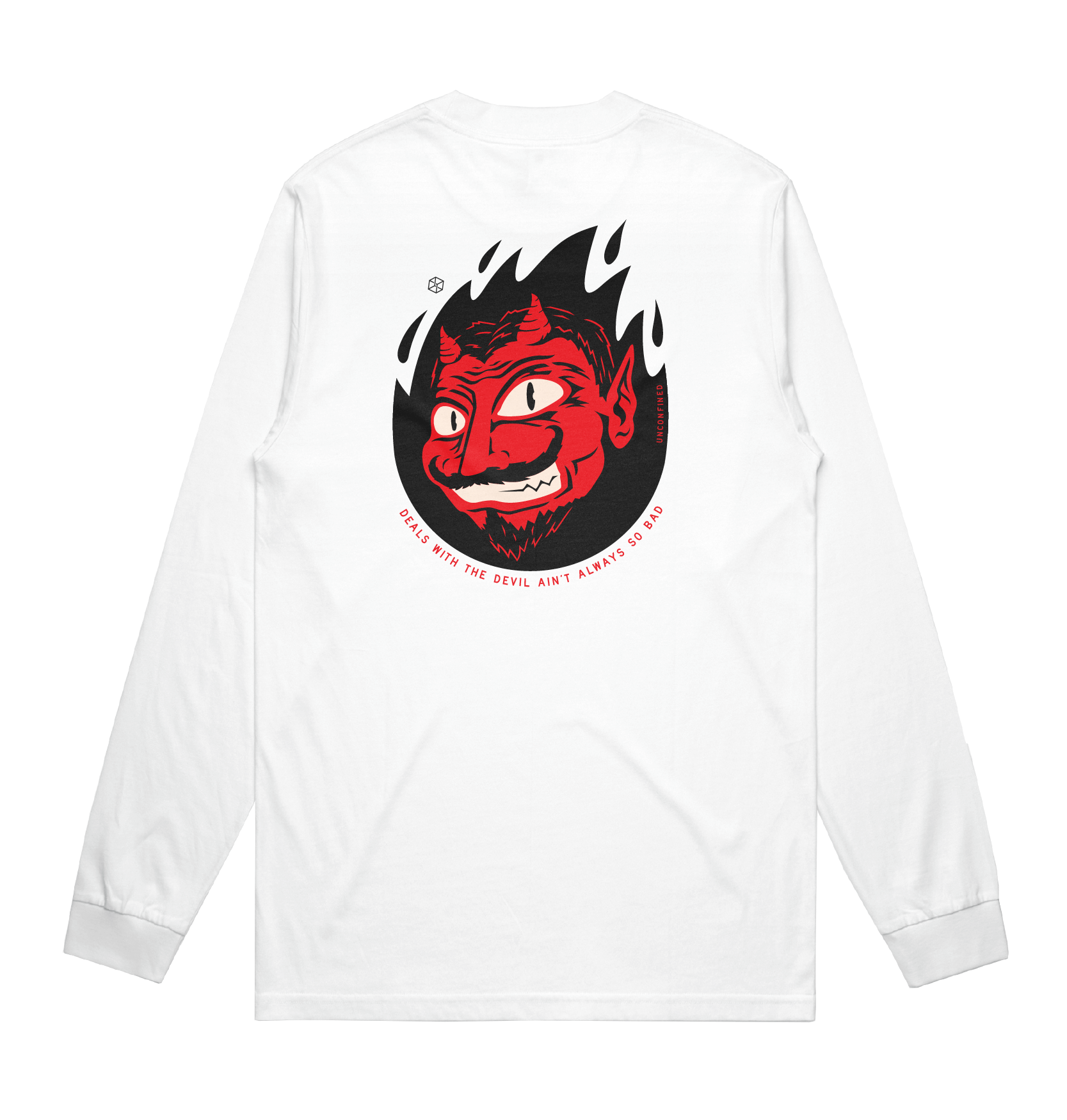 Deals with the Devil Graphic Long Sleeve T-Shirt