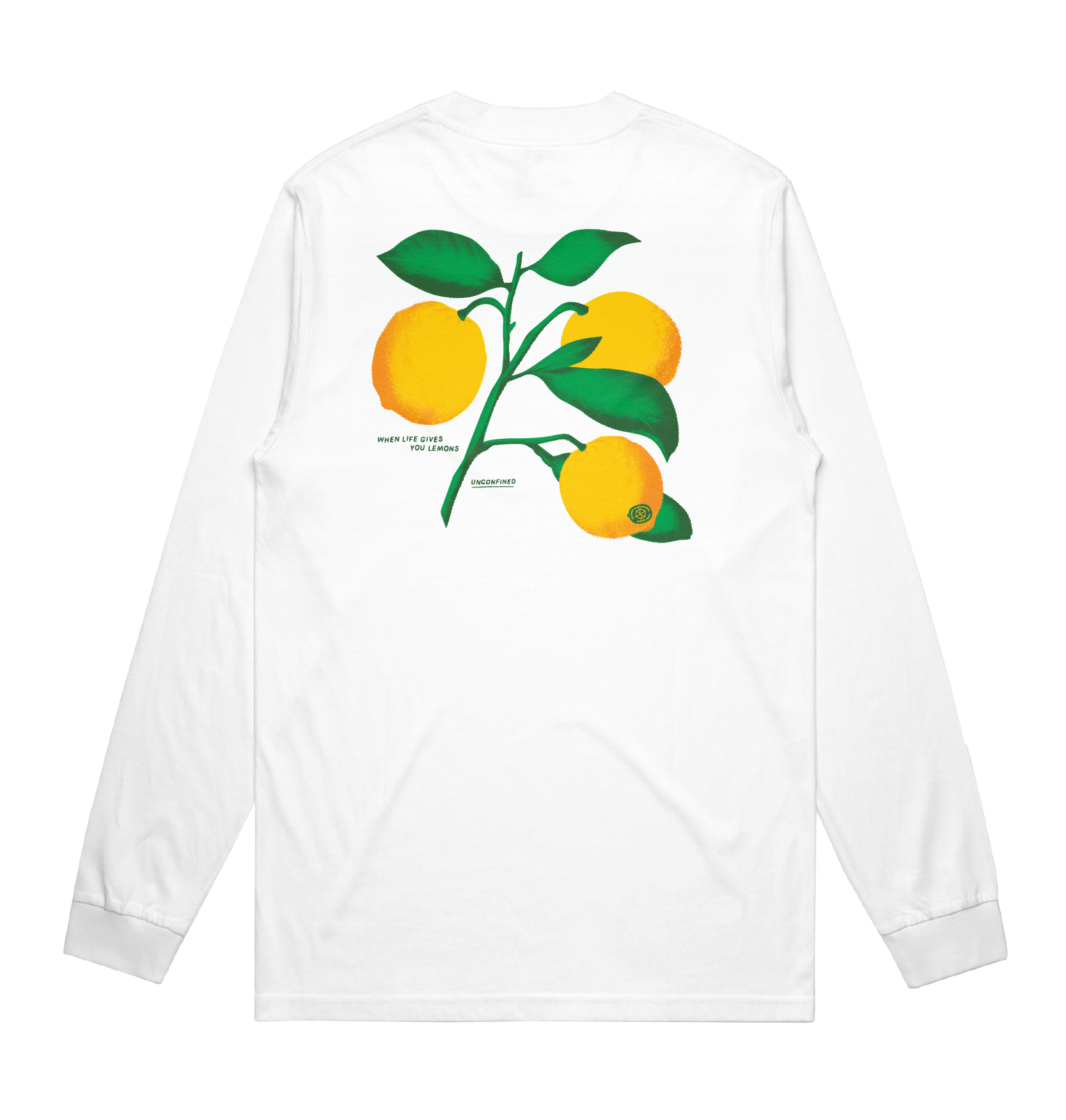 When life gives you Lemons Graphic Long Sleeve T-Shirt